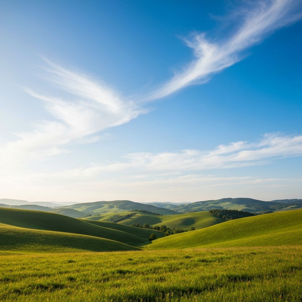 Serene natural landscape for relaxation